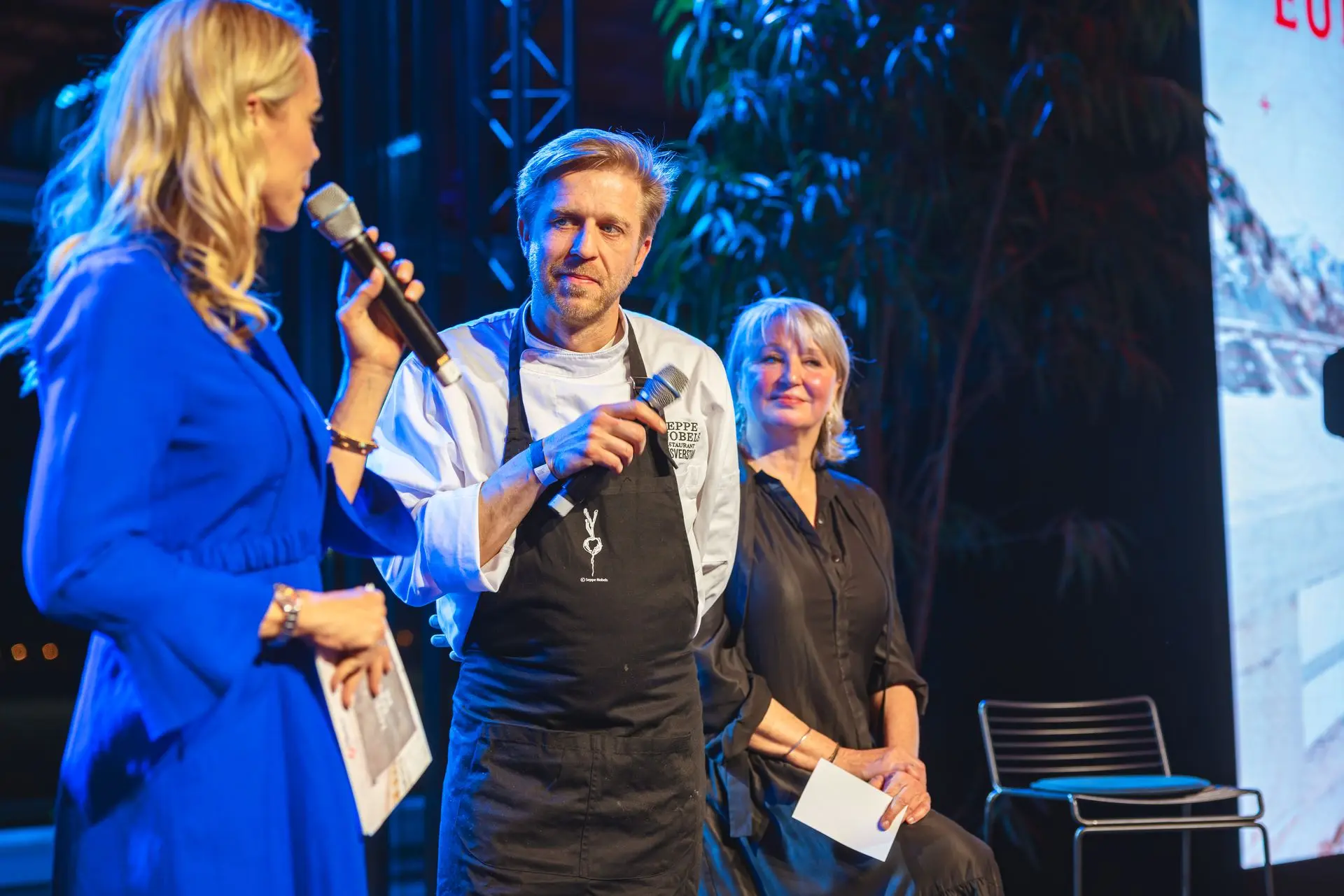 Seppe Nobels geeft een speech